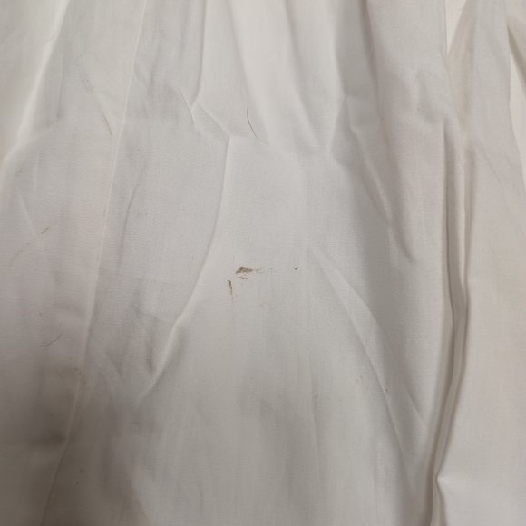 White Puff Sleeve Dress - Picture 4 of 4